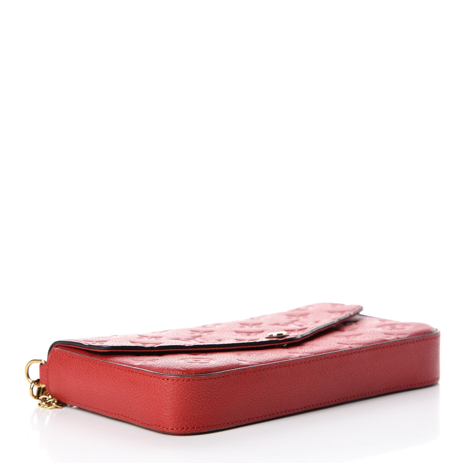 Louis Vuitton Empreinte Pochette Felicie Chain Wallet Cherry 4 of 9
