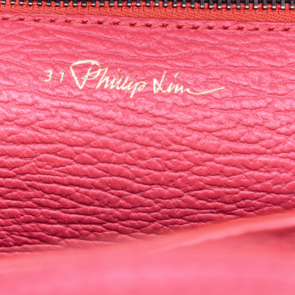 3.1 Phillip Lim Textured Calfskin Mini Pashli Satchel Raspberry 6 of 9