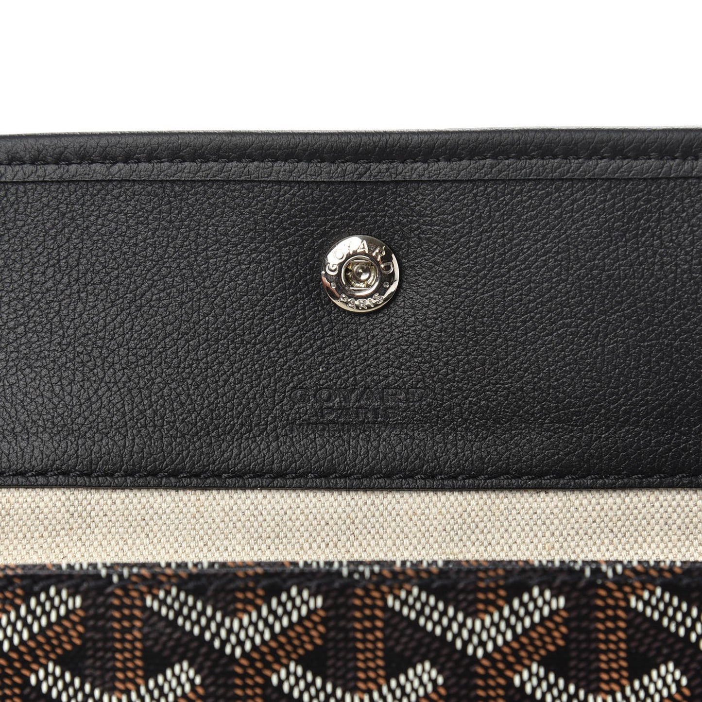 Goyardine Pouch Black