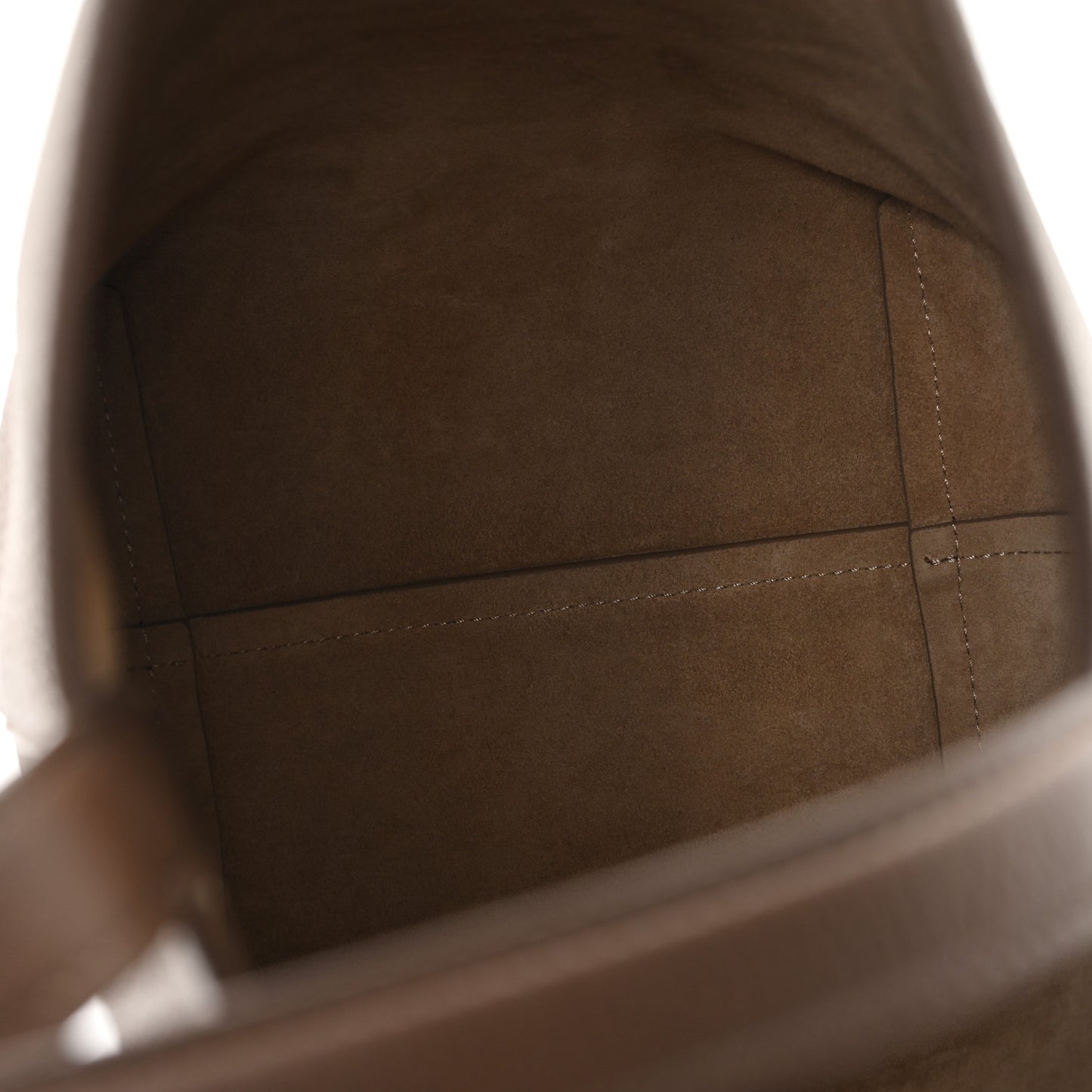 Grained Calfskin Medium N/S Park Tote Dark Olive