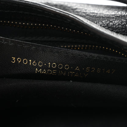 Balenciaga Chevre Gold Metallic Edge Hardware Mini City Black 7 of 10