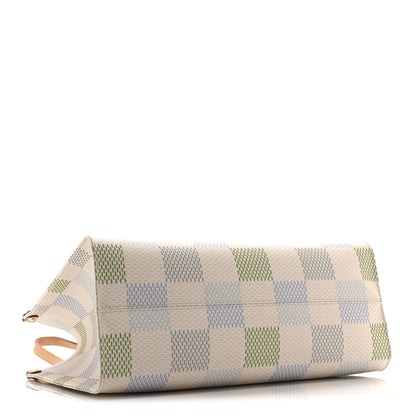 Louis Vuitton Damier Giant Onthego MM Pistachio 4 of 9