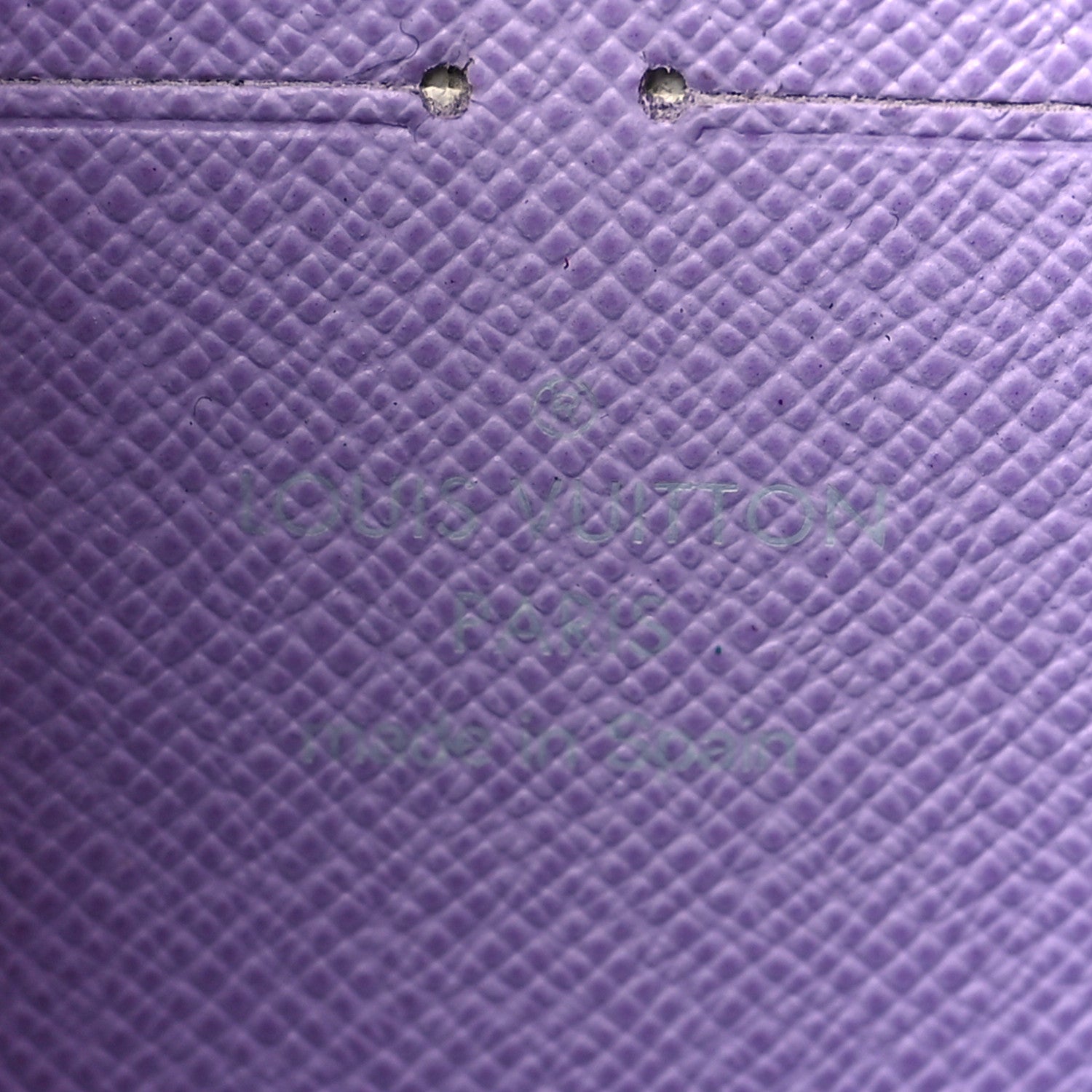 Louis Vuitton Monogram Multicolor Zippy Wallet Black Violet 6 of 6