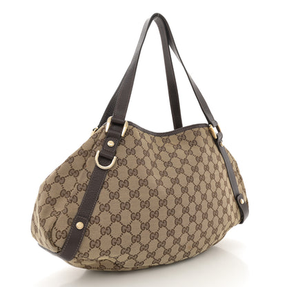 Gucci Monogram Medium Abbey Shoulder Bag Dark Brown 3 of 12
