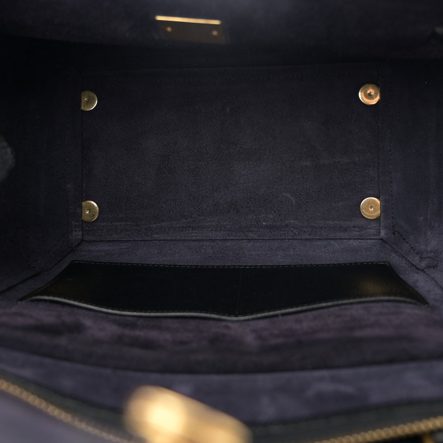 Grained Calfskin Mini Belt Bag Black