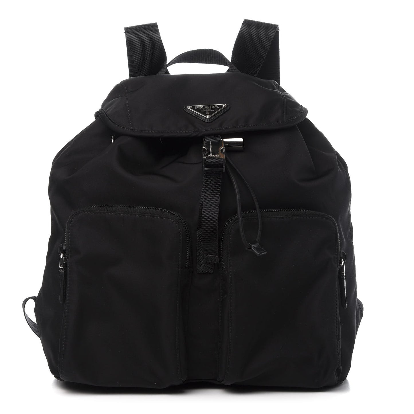 Tessuto Nylon Vela Small Backpack Black