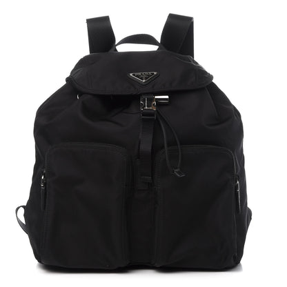Prada Tessuto Nylon Vela Small Backpack Black 1 of 9