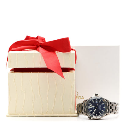 Omega Titanium 41mm Seamaster Professional 300 Automatic Watch Blue 2231.80.00 7 of 7