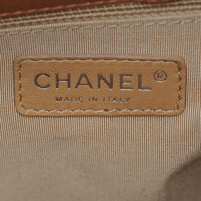 Chanel Caviar Grand Shopping Tote GST Dark Beige 6 of 8