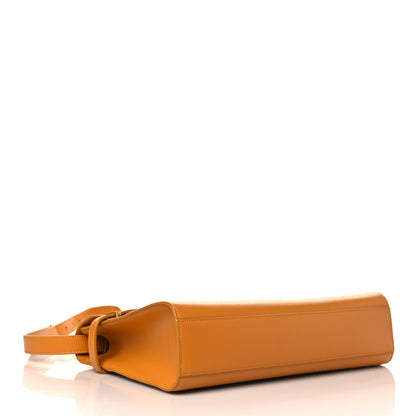 Saint Laurent Smooth Calfskin Manhattan Baguette Cheddar 3 of 9