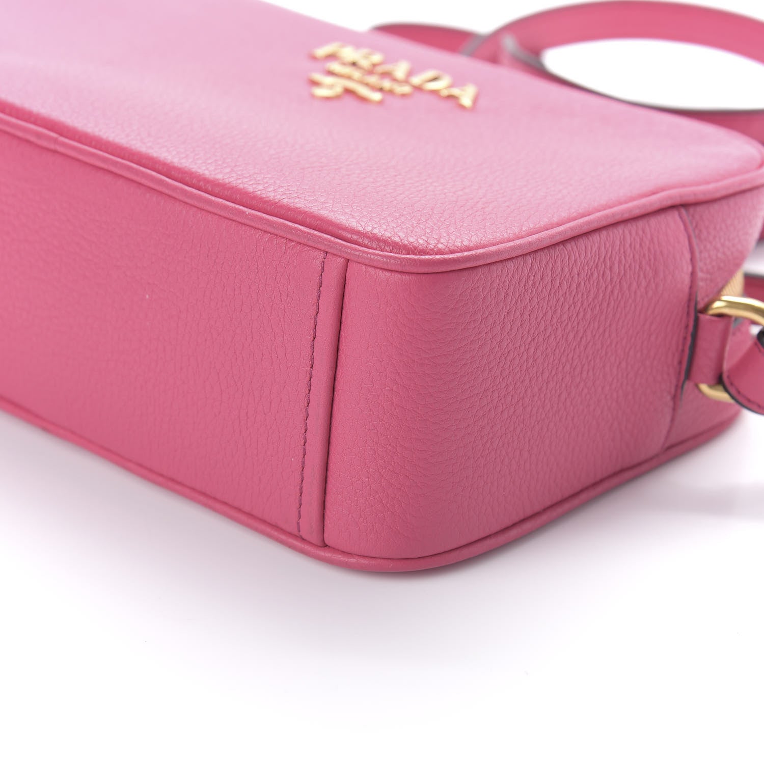 Prada Vitello Phenix Camera Bag Peonia 7 of 9