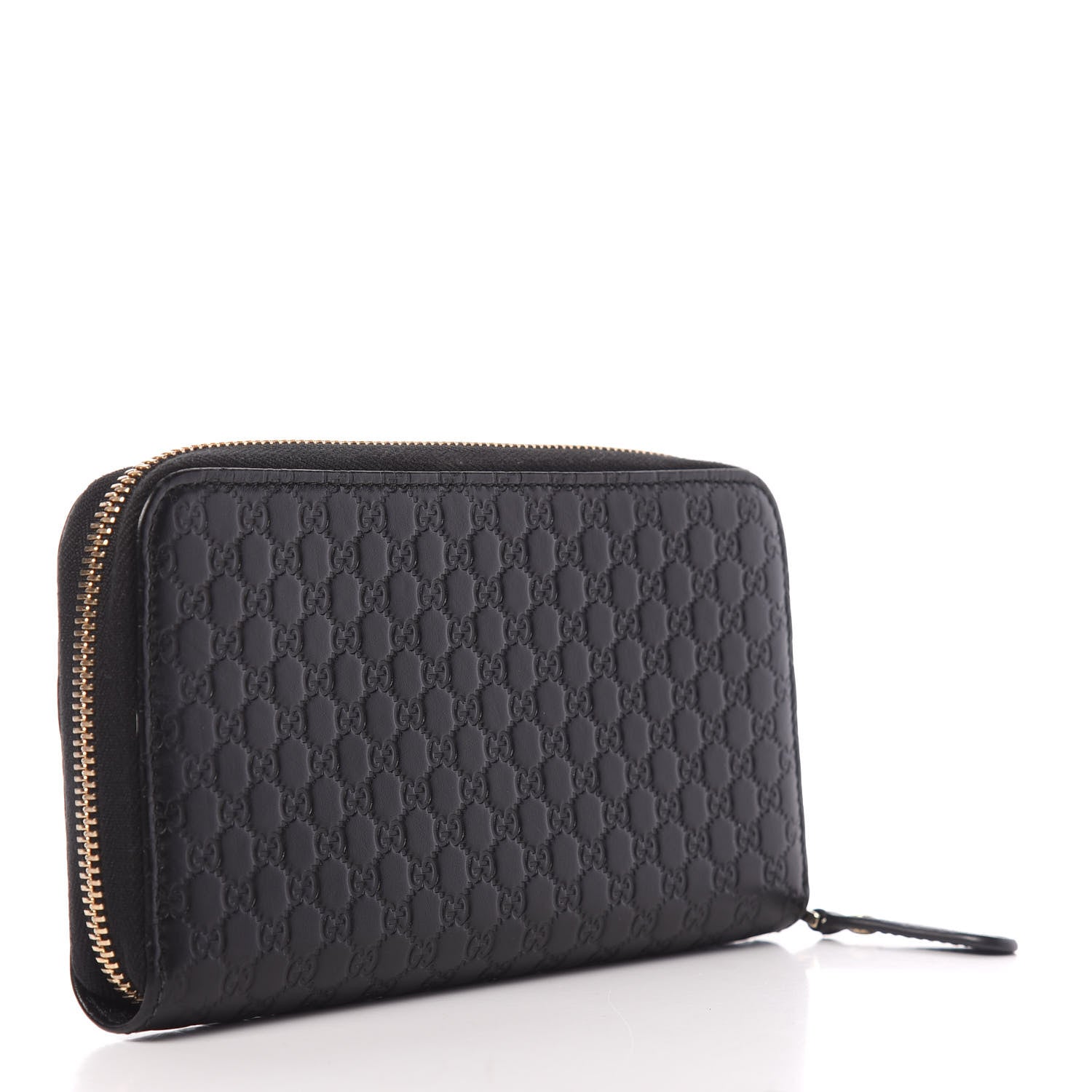 Gucci Microguccissima Zip Around Wallet Black 3 of 10