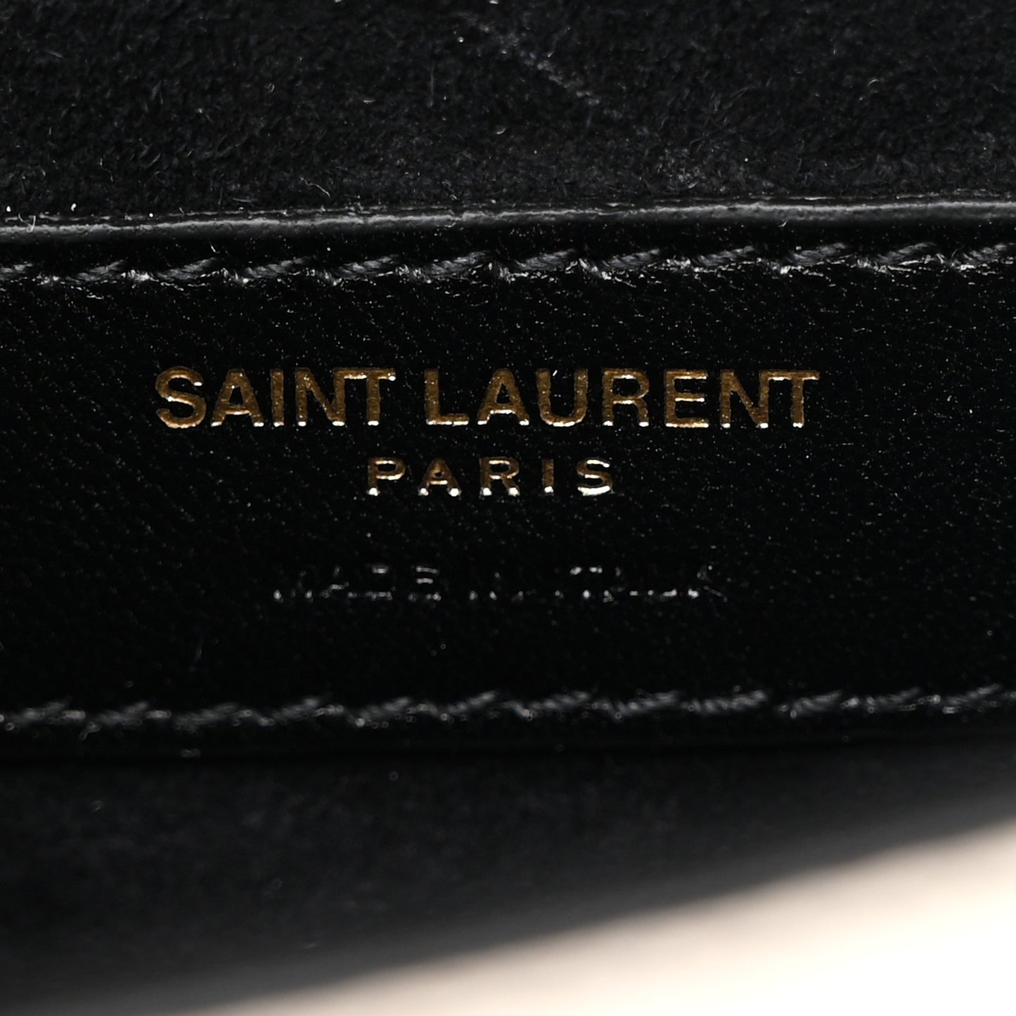 Metallic Textured Calfskin Classic Monogram Cassandre Clutch Pale Gold