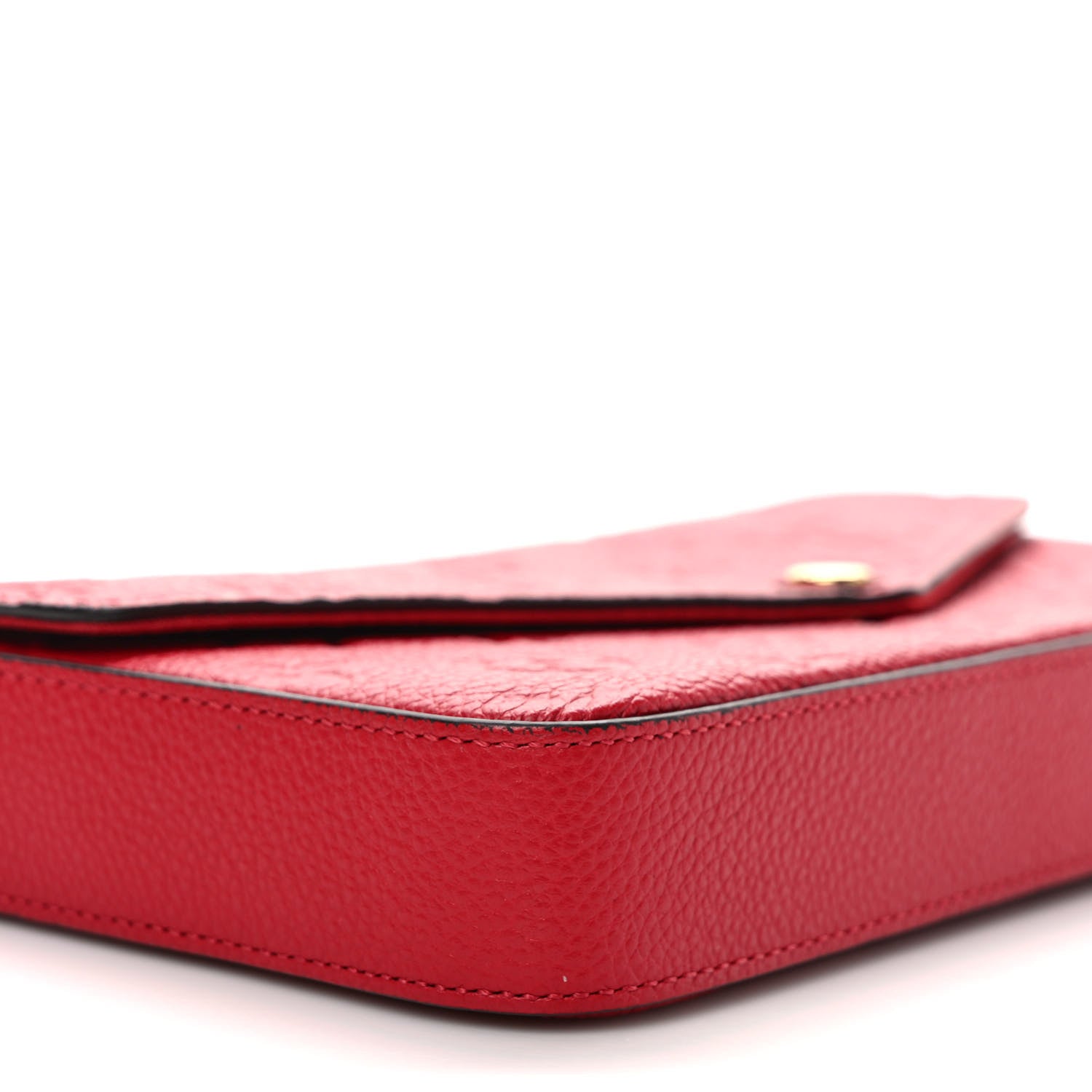 Louis Vuitton Empreinte Pochette Felicie Chain Wallet Scarlet 8 of 10