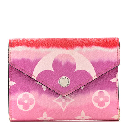 Louis Vuitton Monogram Escale Victorine Wallet Red 1 of 10