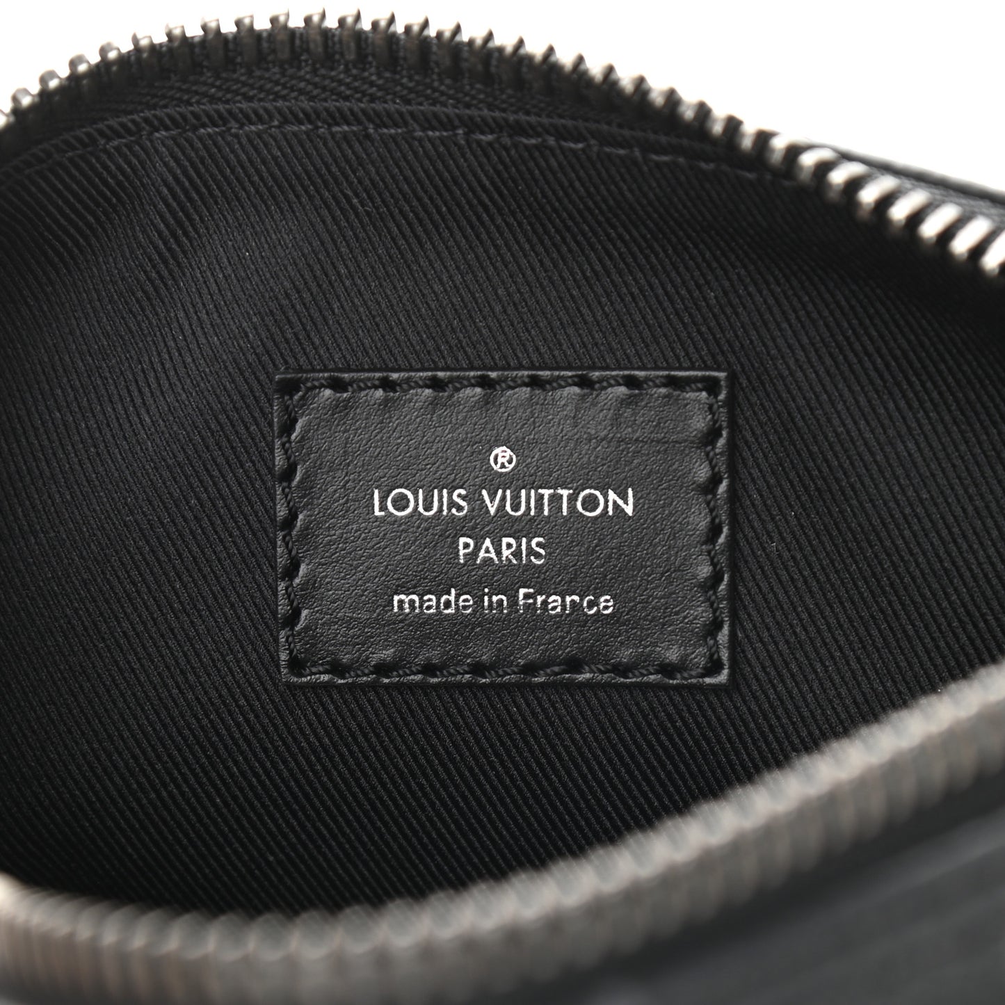 Reverse Monogram Eclipse Keepall XS Black
