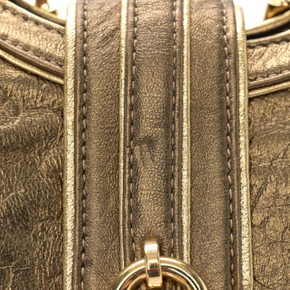 Louis Vuitton Metallic Calfskin Monogram Embossed Theda PM Gold 11 of 13