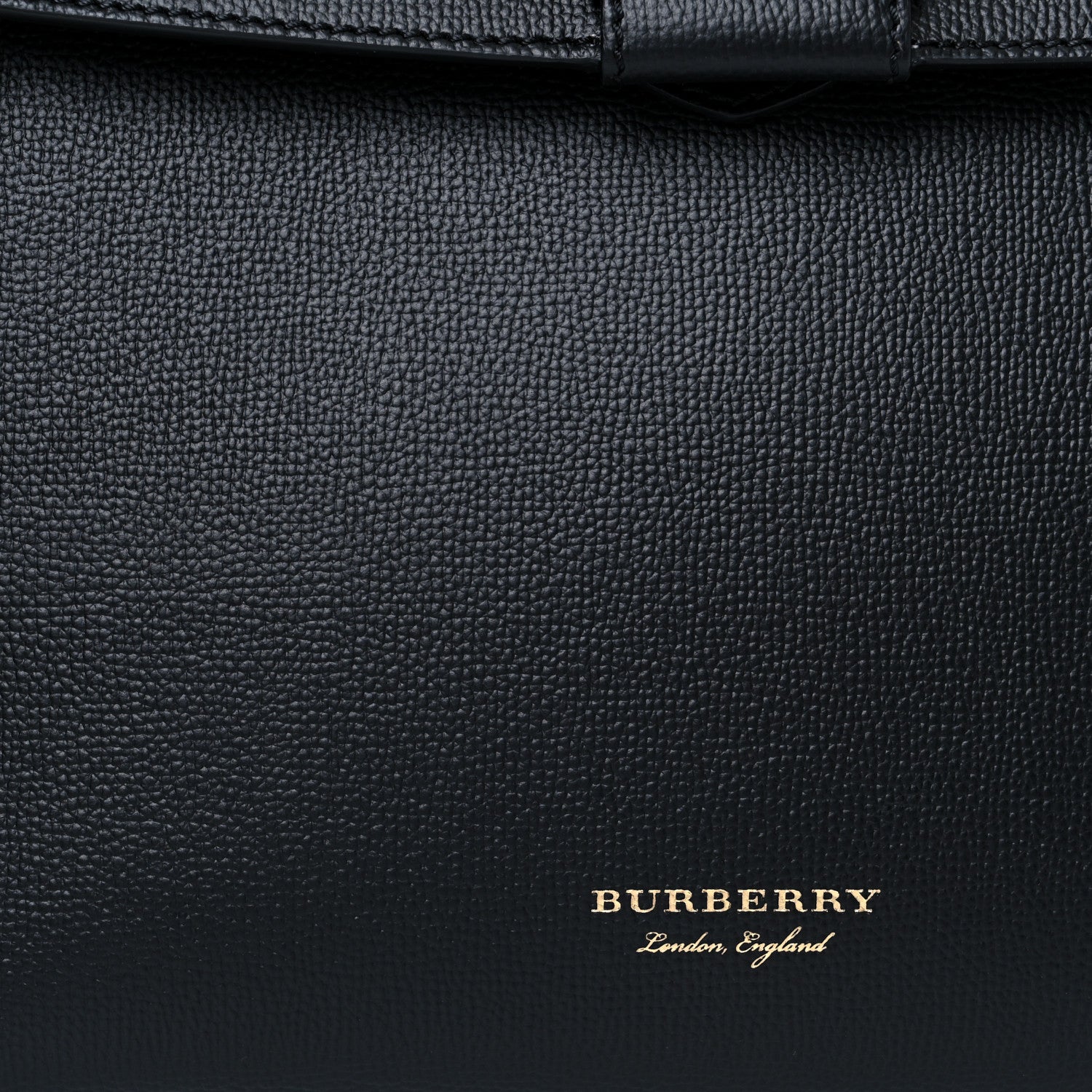 Burberry Derby Calfskin House Check Medium Camberley Black 8 of 10