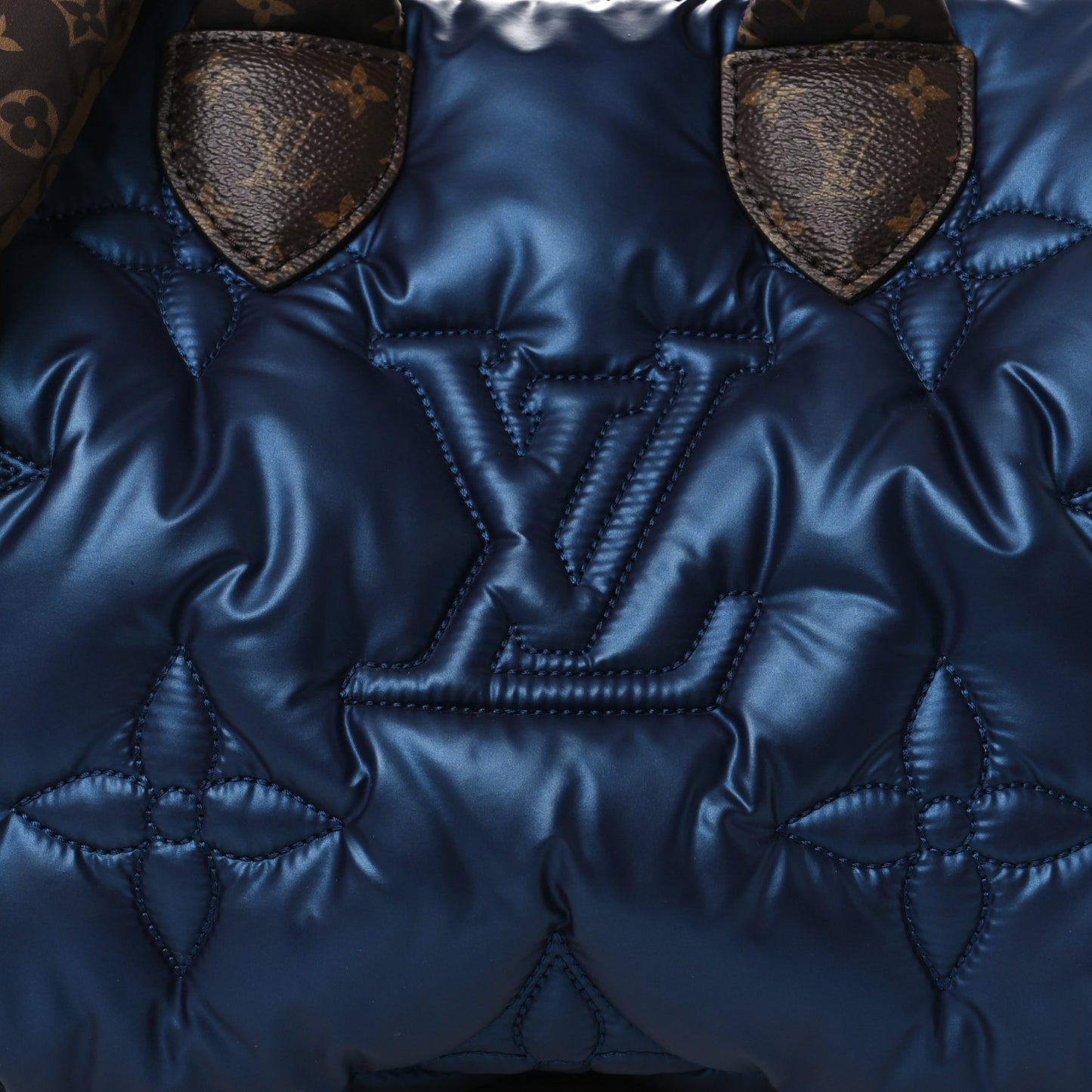 Econyl Mini Monogram Pillow Speedy Bandouliere 25 Navy