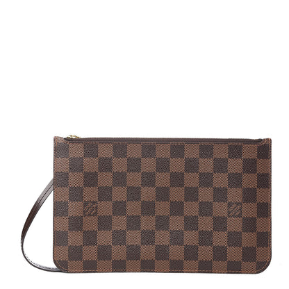 Louis Vuitton Damier Ebene Neverfull MM GM Pochette 1 of 10