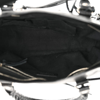 Balenciaga Agneau Classic Silver Hardware S City Black 6 of 11