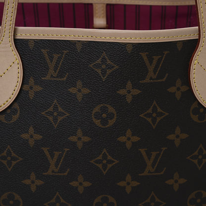 Louis Vuitton Monogram Neo Neverfull MM Pivoine 7 of 9