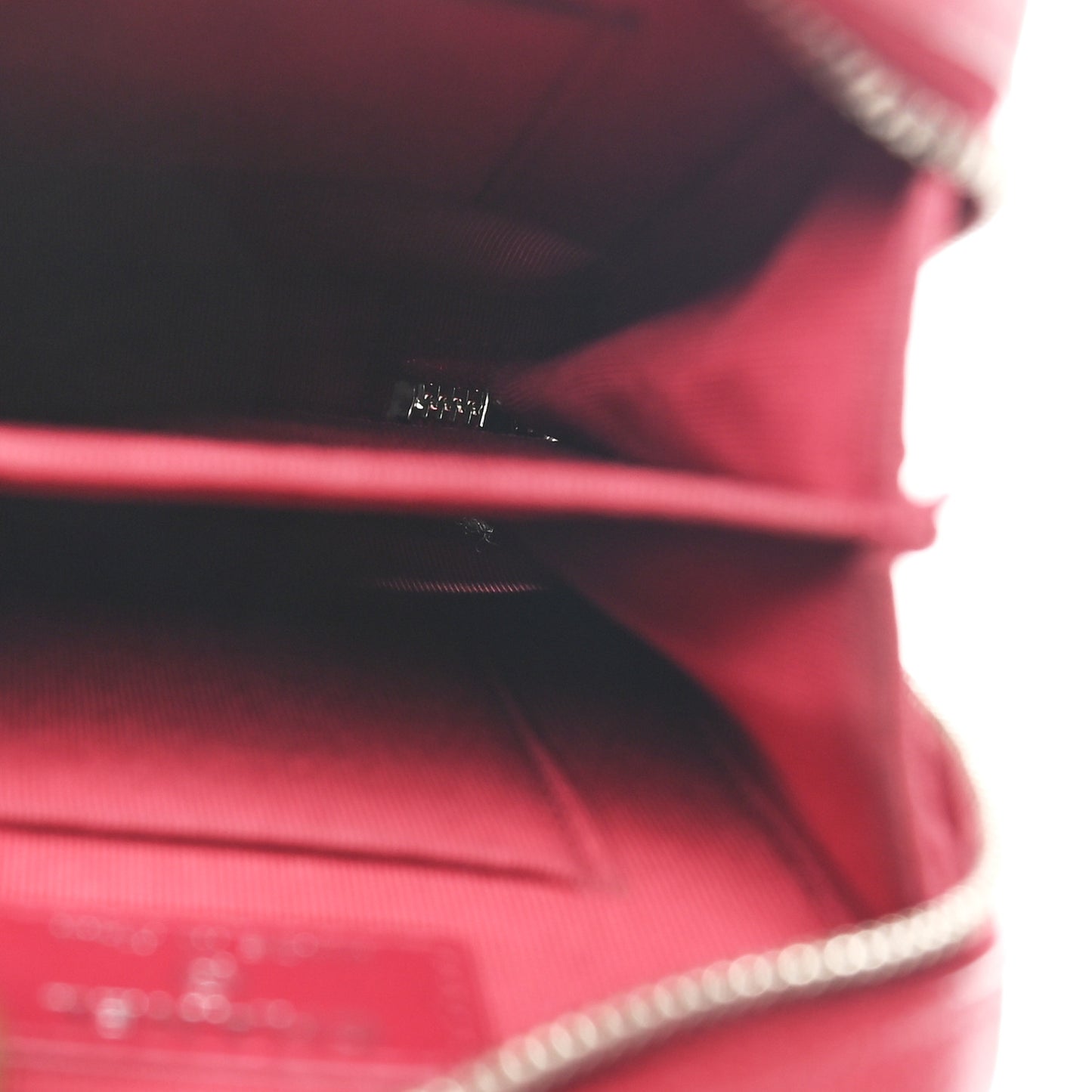 Caviar Quilted Phone Holder Wallet On Chain WOC Red