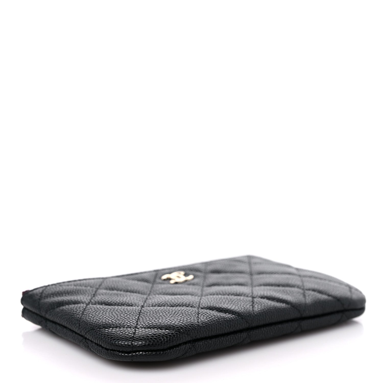 Chanel Caviar Quilted Small Cosmetic Case Black 4 of 10