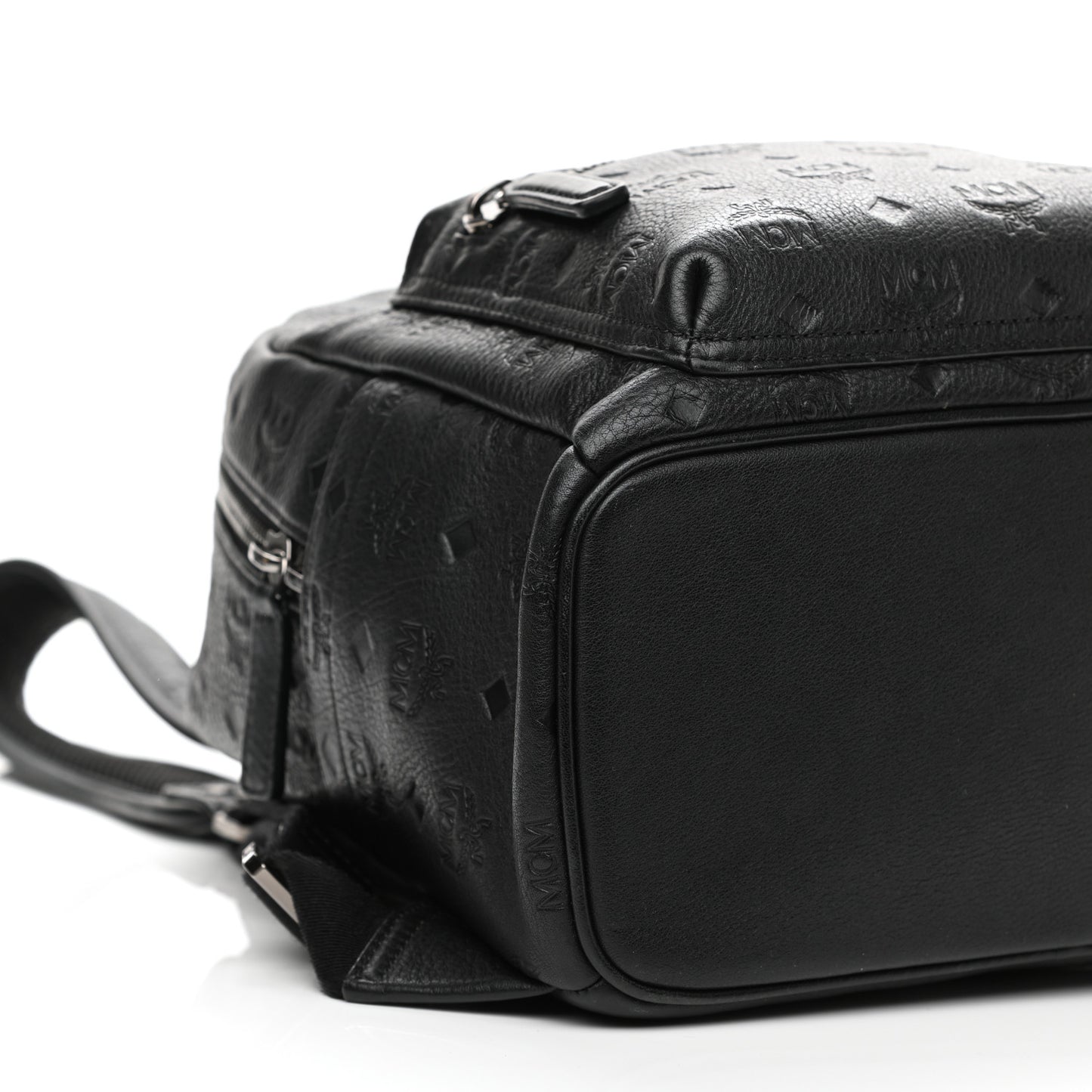 Calfskin Ottomar Small Stark Backpack Black