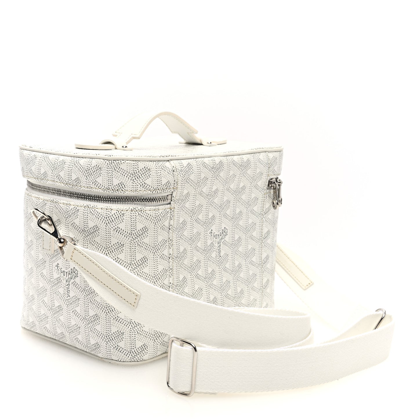 Goyardine Muse Vanity Case White