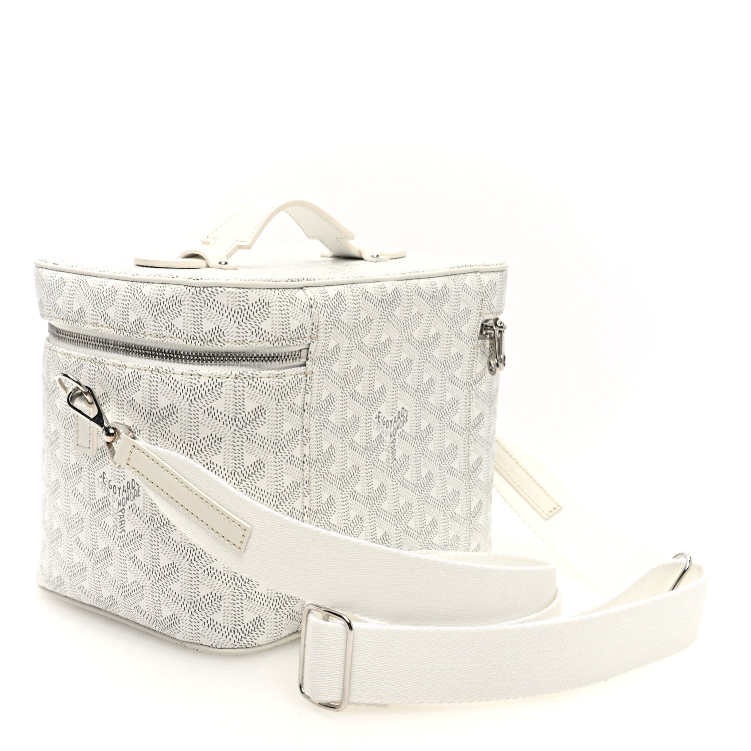 Goyard Goyardine Muse Vanity Case White 4 of 10