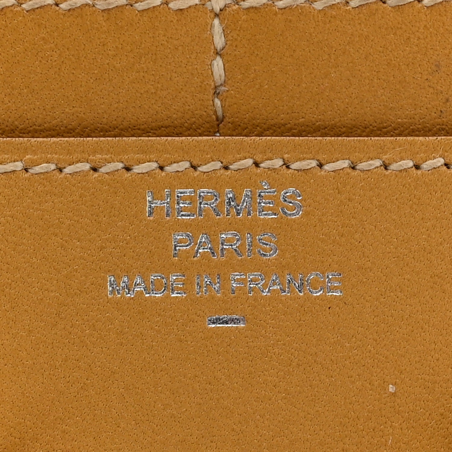 Hermes Tadelakt Lizard Constance Short Wallet Paille Ficelle 6 of 13