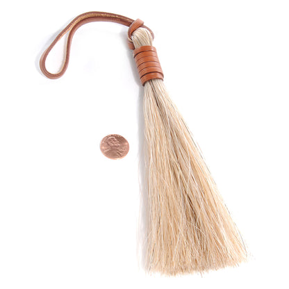 Hermes Horse Hair Natural Barenia Paddock Tassel Bag Charm 2 of 3