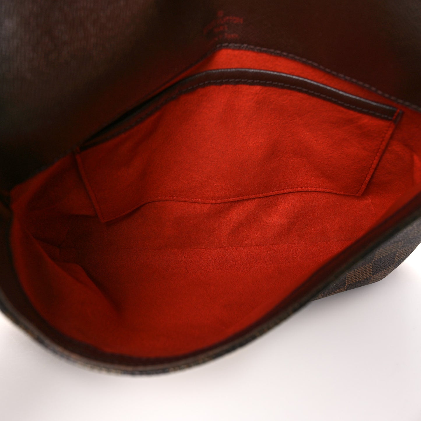Damier Ebene Musette Tango Long Strap