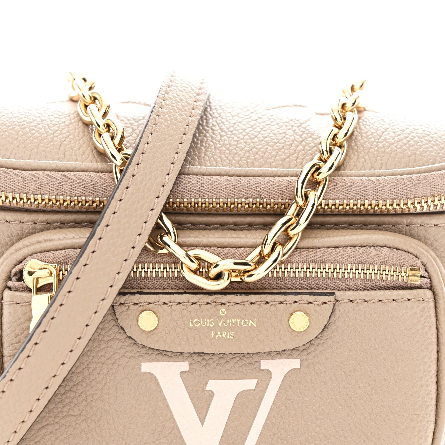 Louis Vuitton Empreinte Mini Bumbag Tourterelle Cream 7 of 9