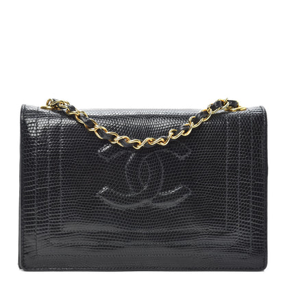 Chanel Lizard CC Mini Flap Bag Black 1 of 9