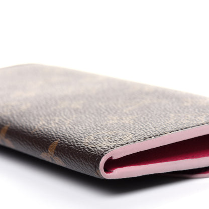 Louis Vuitton Monogram Bloom Flower Emilie Wallet 12 of 14