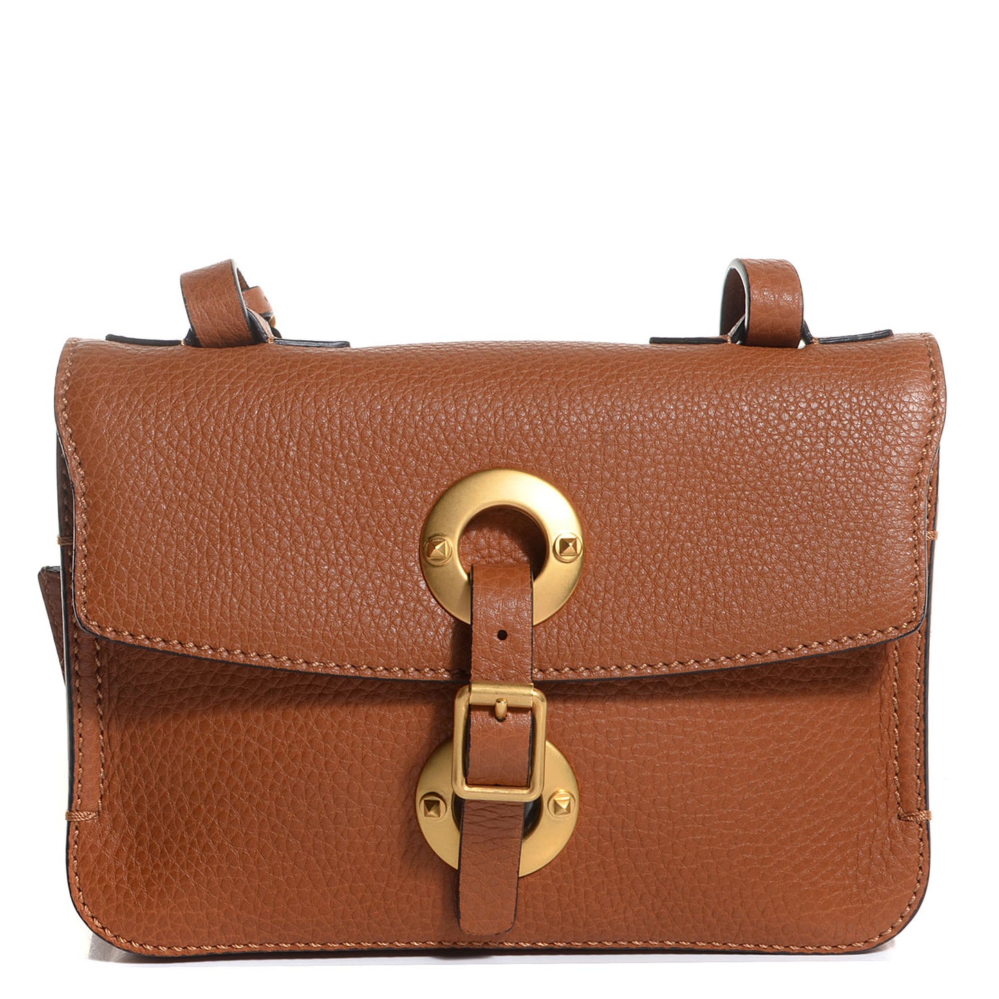 Vitello Eye On You Shoulder Bag Tan