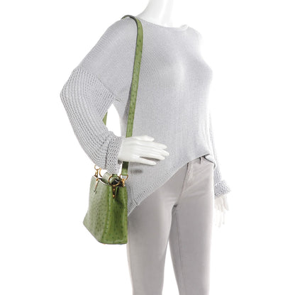 Louis Vuitton Ostrich Capucines BB Kiwi 2 of 8