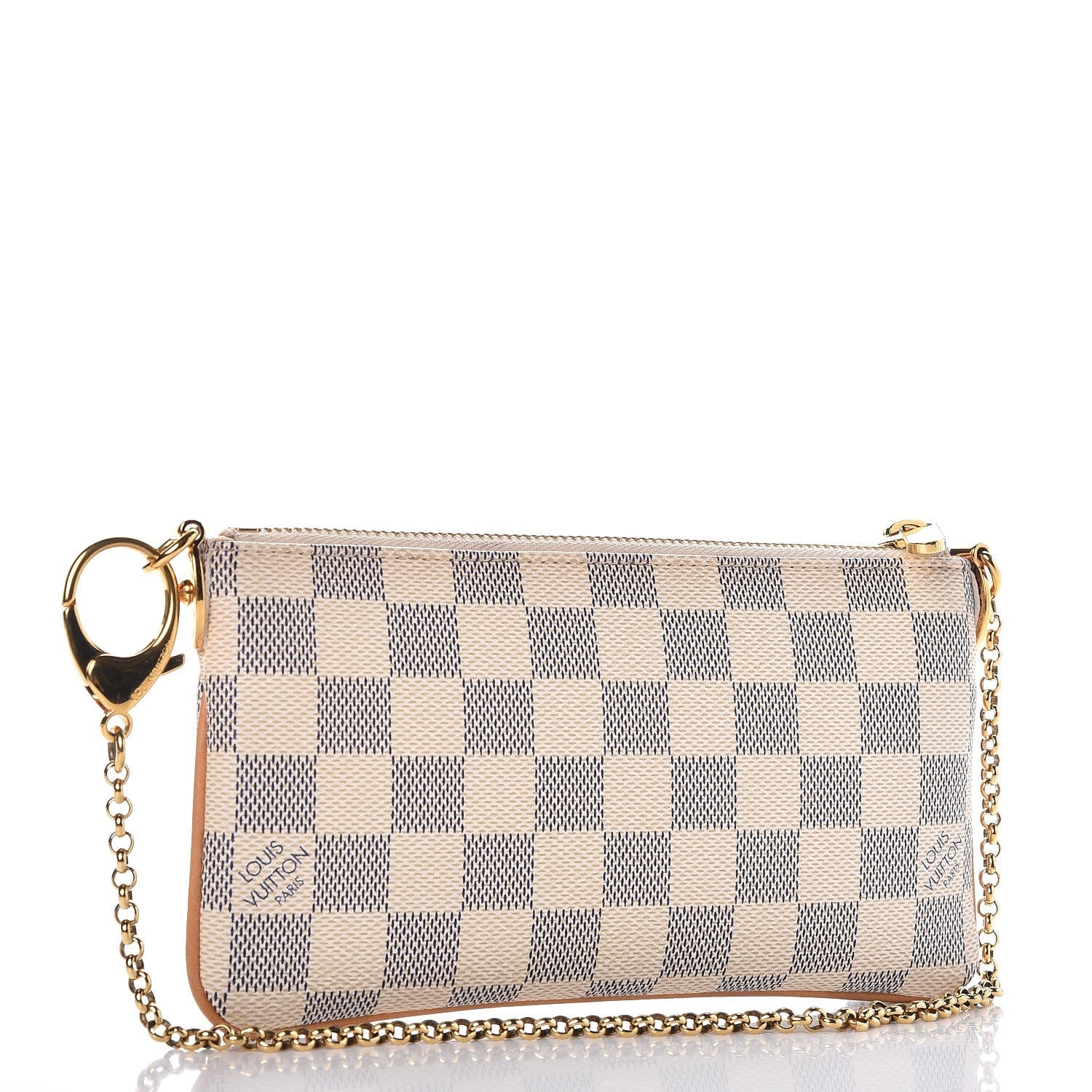 Louis Vuitton Damier Azur Pochette Milla MM 3 of 8