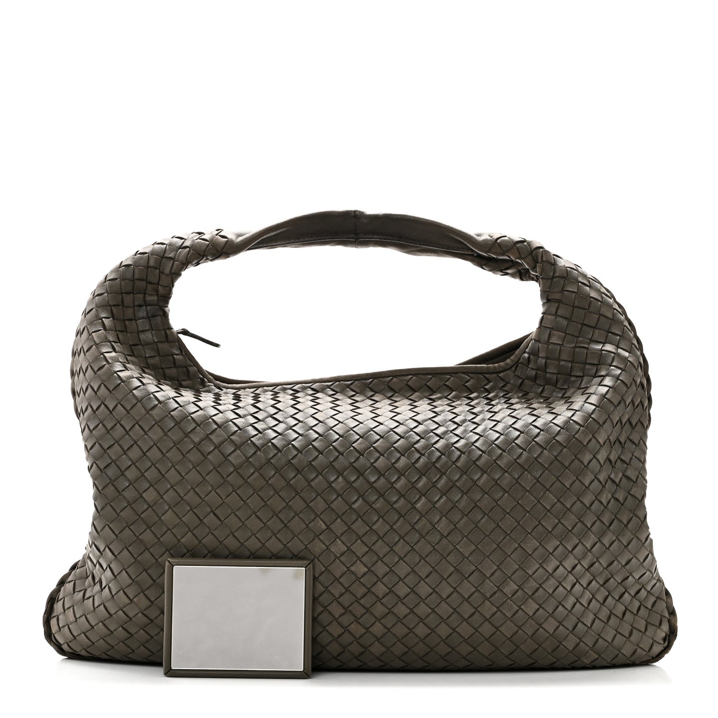 Nappa Intrecciato Large Veneta Hobo Shadow