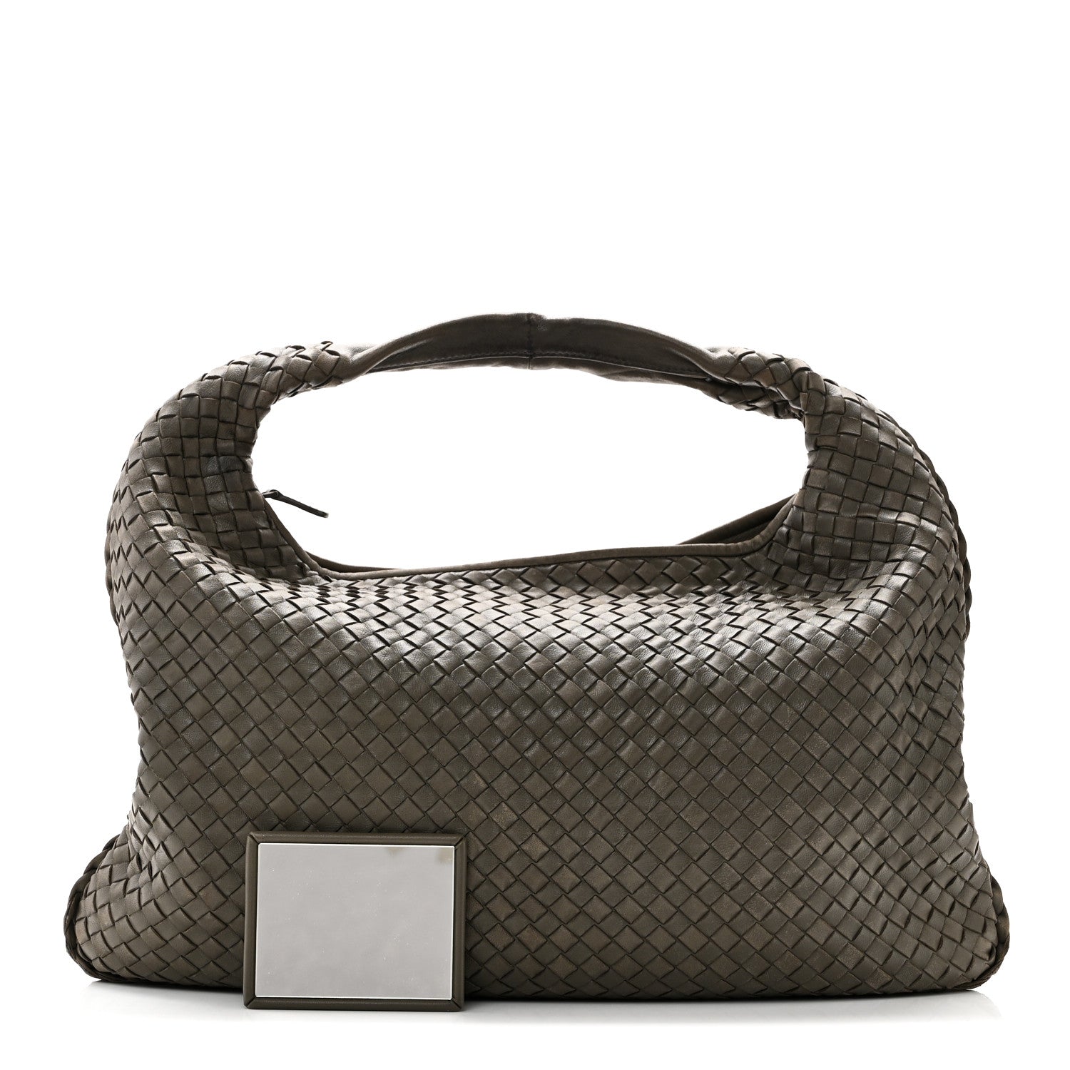 Bottega Veneta Nappa Intrecciato Large Veneta Hobo Shadow 3 of 12