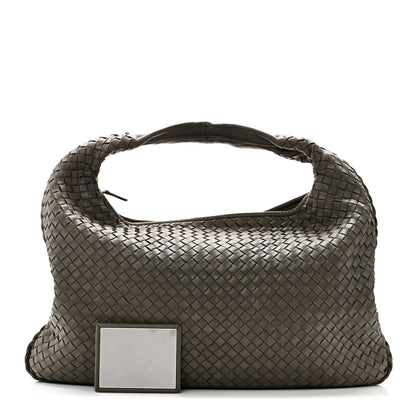 Bottega Veneta Nappa Intrecciato Large Veneta Hobo Shadow 3 of 12