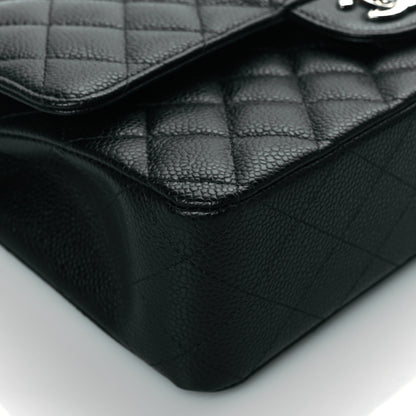 Chanel Caviar Quilted Medium Double Flap Black 9 of 11