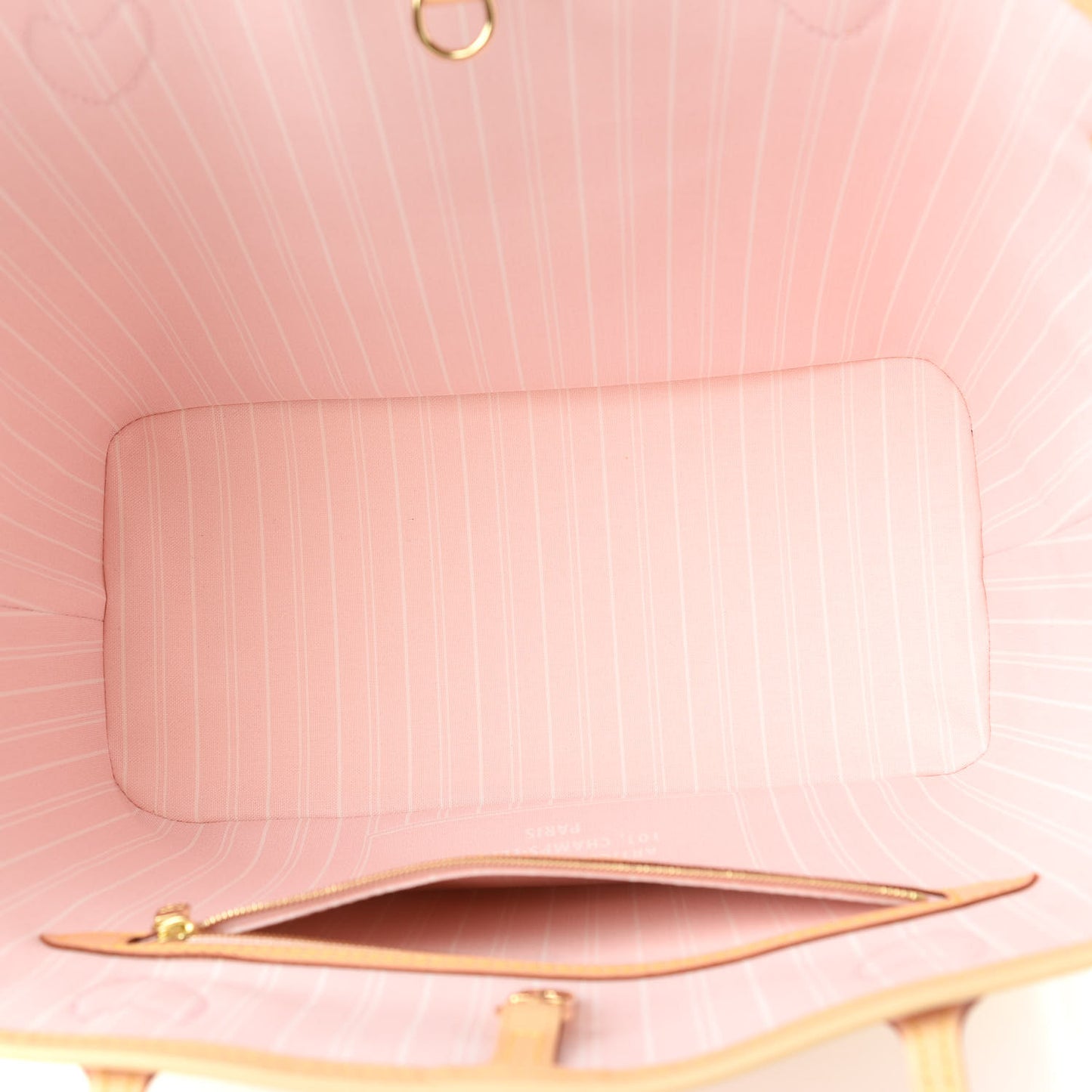 Monogram Giant By The Pool Neverfull MM Light Pink