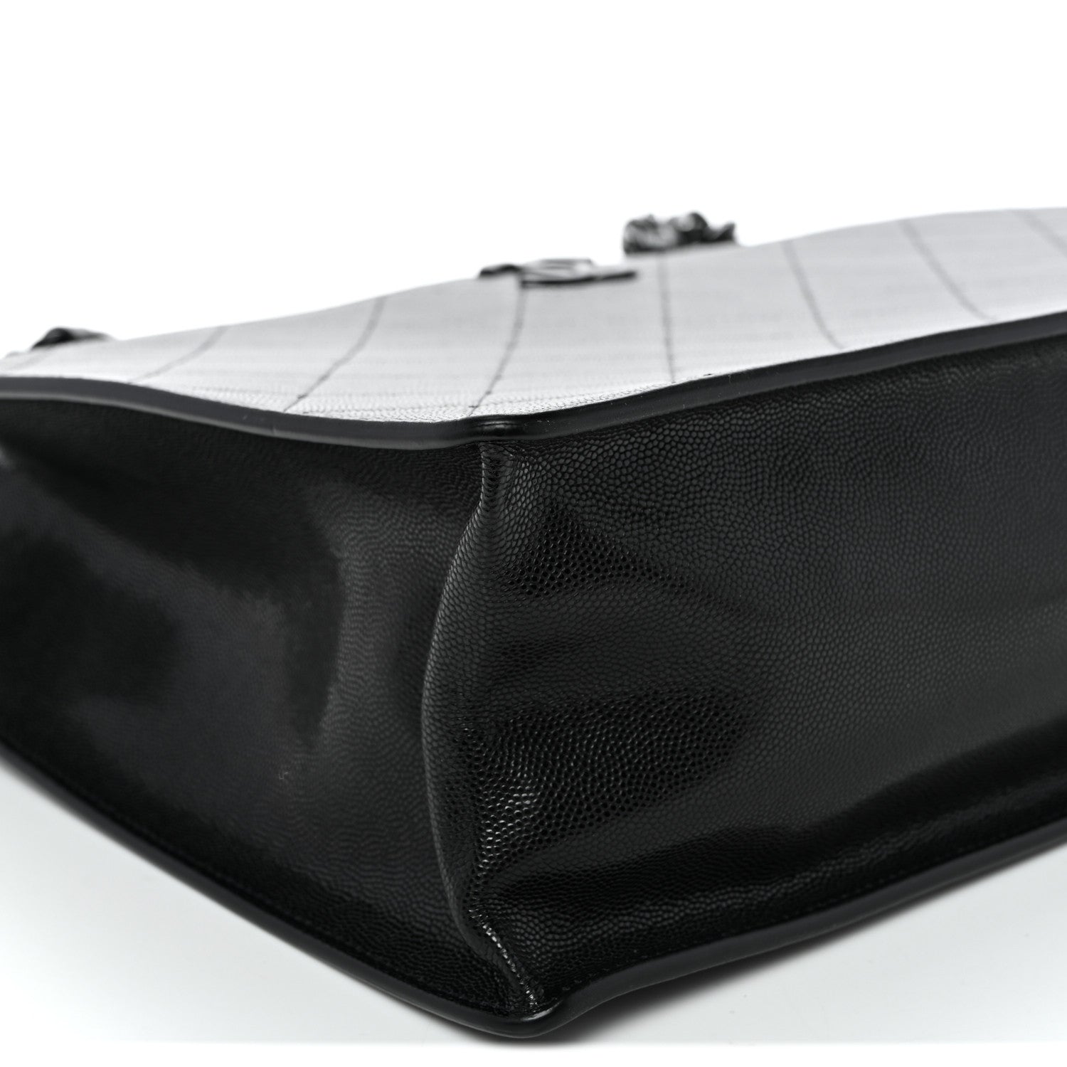 Chanel Caviar Quilted My Everything Large Shopping Tote Black 9 of 10