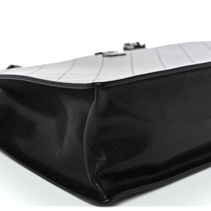 Chanel Caviar Quilted My Everything Large Shopping Tote Black 9 of 10