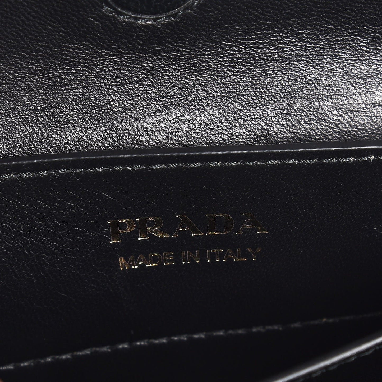 Saffiano Cuir Small Double Bag Cammeo Nero Black