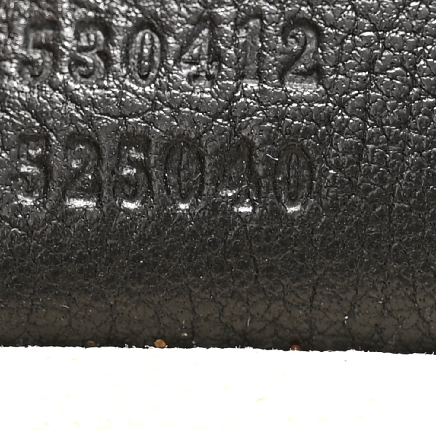 Grained Calfskin Logo Belt Bag Black