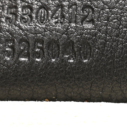 Gucci Grained Calfskin Logo Belt Bag Black 7 of 11